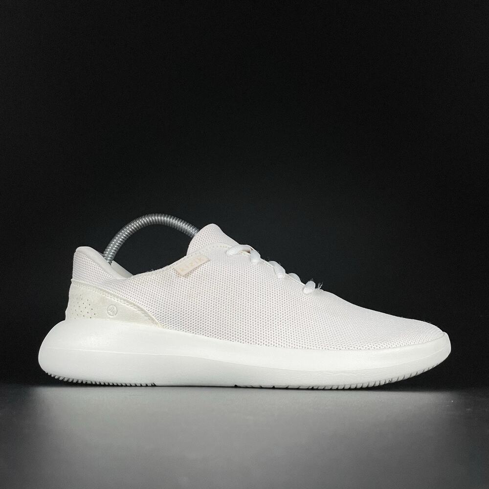 Kizik Madrid Eco Shoes Women’s 9.5 White Knit Hands Free Slip On Sneakers Casual - Picture 6 of 9